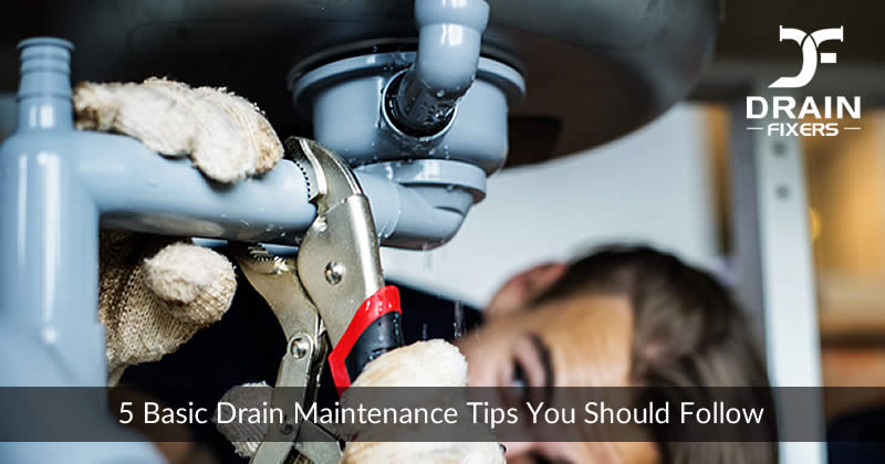 5 Basic Drain Maintenance Tips you should Follow