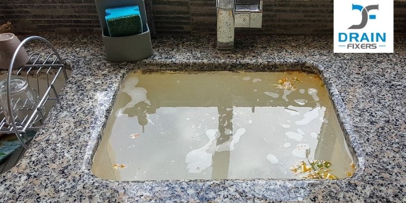 Clogged  Sink in Kitchen 