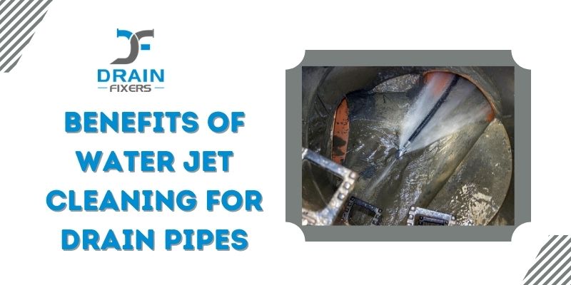 Water Jet Cleaning For Drain Pipes