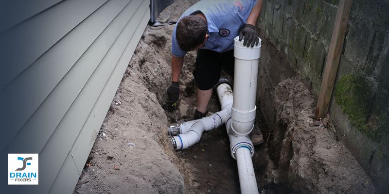 Professional drain repair