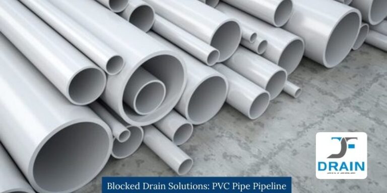 Blocked Drain Solutions  PVC Pipe Pipeline