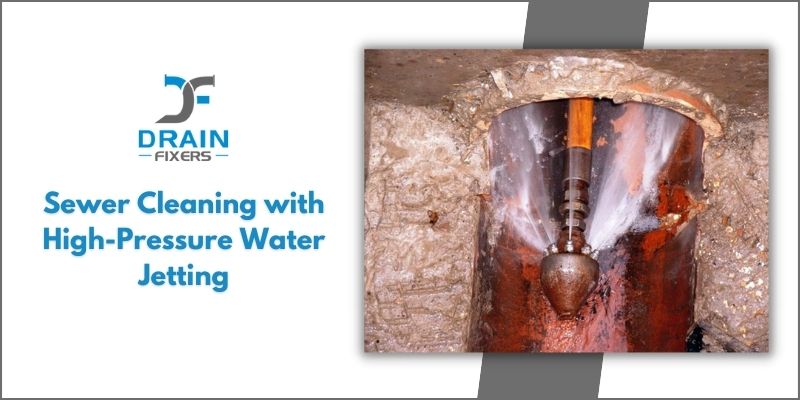 Sewer Cleaning with High Pressure Water Jetting