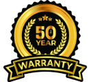 50 yearwarranty